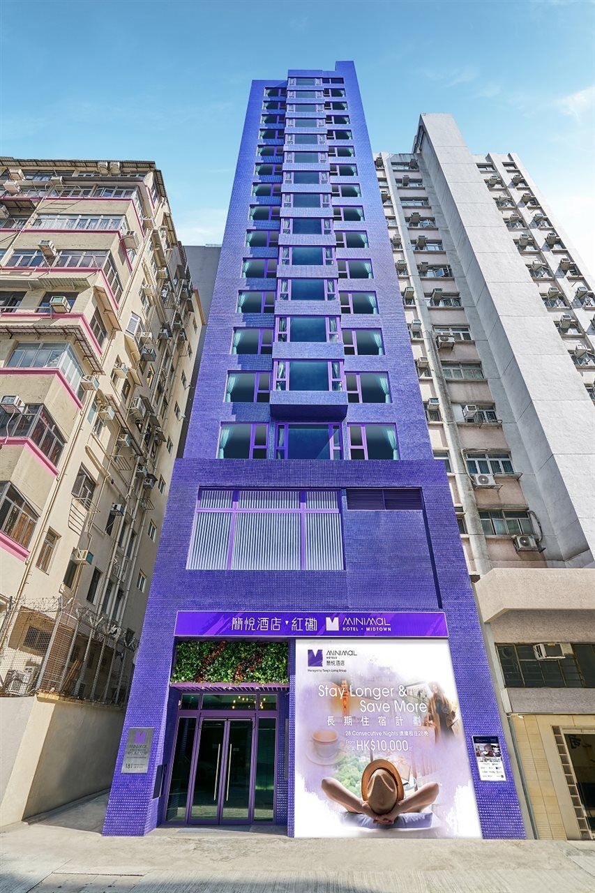 Minimal Hotel Midtown Hong Kong Exterior foto